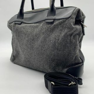 ジルスチュアート(JILLSTUART)の【極美品】ジルスチュアート 2way ハンドバッグ ショルダー レザー 綿(ハンドバッグ)