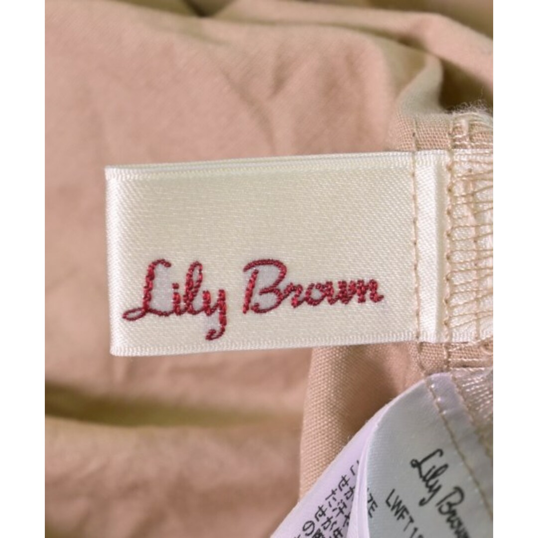 Lily Brown(リリーブラウン)のLILY BROWN リリーブラウン ブラウス F ベージュ 【古着】【中古】 レディースのトップス(シャツ/ブラウス(長袖/七分))の商品写真