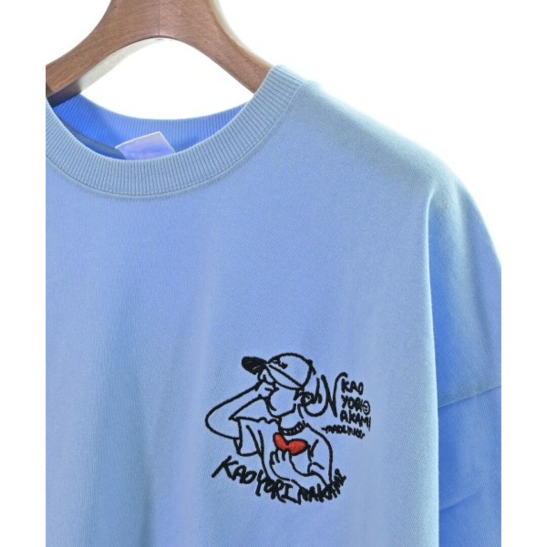 FREAK'S STORE(フリークスストア)のFREAK'S STORE フリークスストア Tシャツ・カットソー XL 水色 【古着】【中古】 メンズのトップス(Tシャツ/カットソー(半袖/袖なし))の商品写真