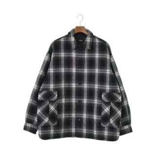 ビームス(BEAMS)のBEAMS ビームス ブルゾン（その他） L 黒x白(チェック) 【古着】【中古】(その他)