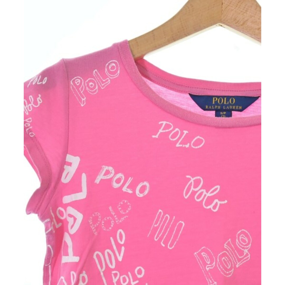 POLO RALPH LAUREN(ポロラルフローレン)のPolo Ralph Lauren Tシャツ・カットソー 130 ピンク 【古着】【中古】 キッズ/ベビー/マタニティのキッズ服女の子用(90cm~)(Tシャツ/カットソー)の商品写真