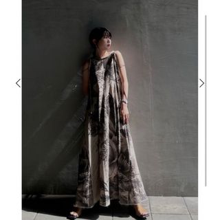 アメリヴィンテージ(Ameri VINTAGE)のアメリ　KEITAMARUYAMA  VOLUME FLARE DRESS(ロングワンピース/マキシワンピース)