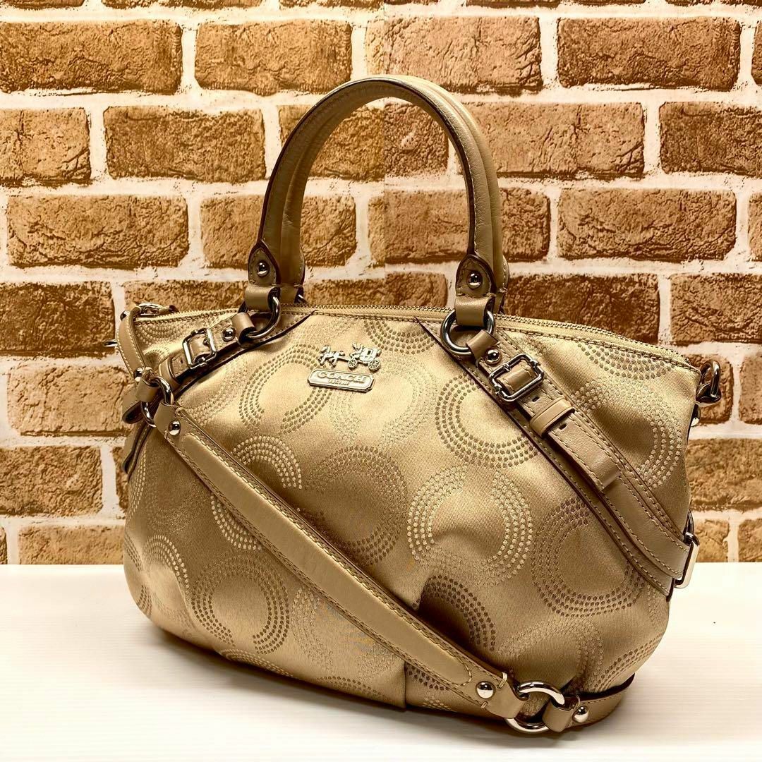 海外ブランド 美品！COACH 6201 2wayバッグ ショルダーバッグ