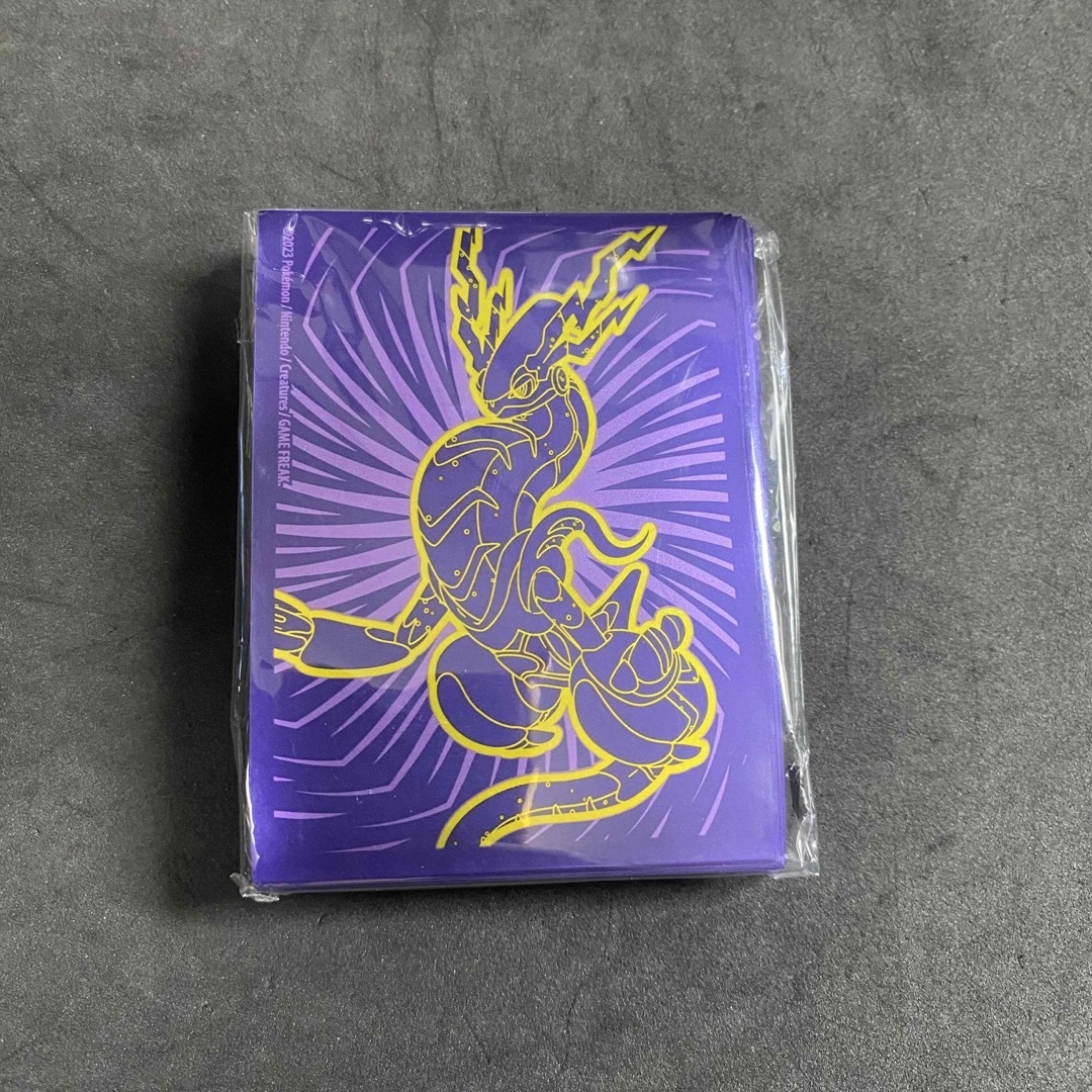 ポケモン - 新品・未開封 海外版 公式 ミライドン スリーブの通販 by