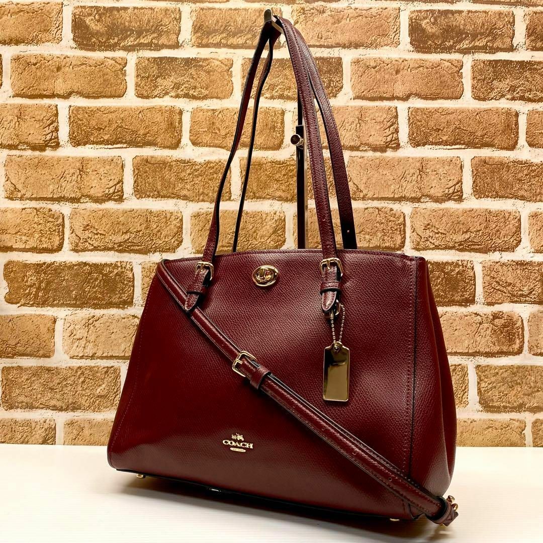 COACH - 美品!COACH ターンロック 2wayバッグ 6200の通販 by みしまる