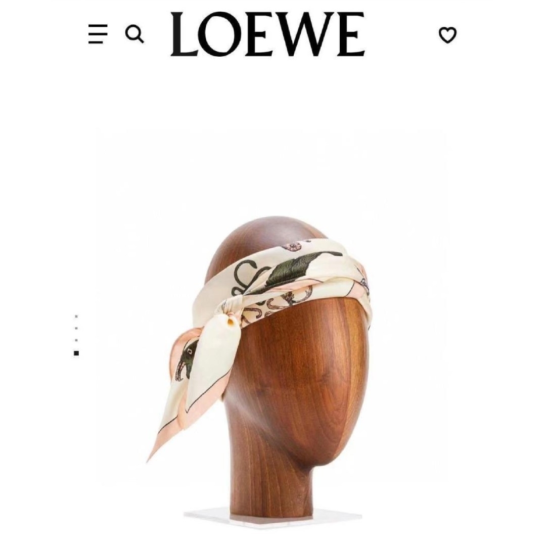 ロエベ LOEWE スカーフ 新品未使用 確実正規品