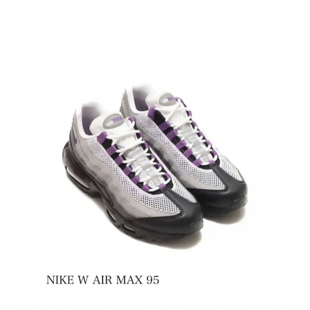 NIKE(ナイキ)の【未使用品】26.5㎝ NIKE W AIR MAX 95 ディスコパープル メンズの靴/シューズ(スニーカー)の商品写真