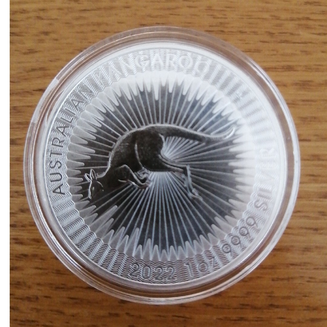 オーストラリア　銀貨　1オンス エンタメ/ホビーの美術品/アンティーク(金属工芸)の商品写真