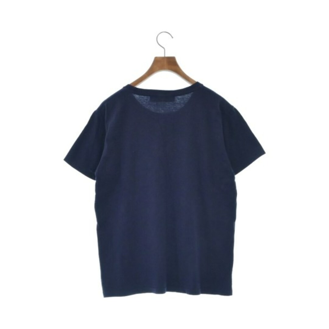 EFFECTEN(エフェクテン)のEFFECTEN エフェクテン Tシャツ・カットソー -(M位) 紺 【古着】【中古】 メンズのトップス(Tシャツ/カットソー(半袖/袖なし))の商品写真