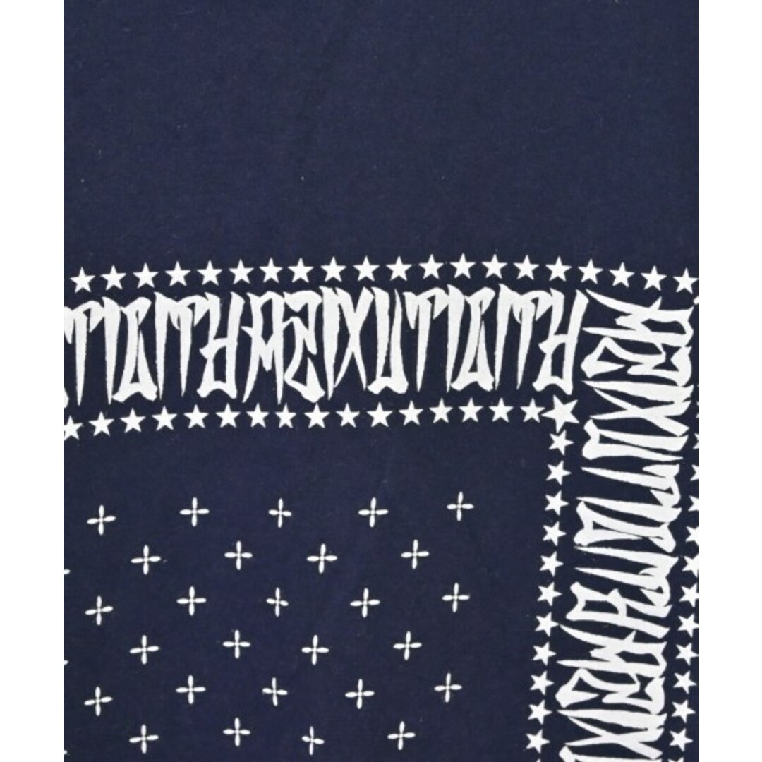 EFFECTEN(エフェクテン)のEFFECTEN エフェクテン Tシャツ・カットソー -(M位) 紺 【古着】【中古】 メンズのトップス(Tシャツ/カットソー(半袖/袖なし))の商品写真