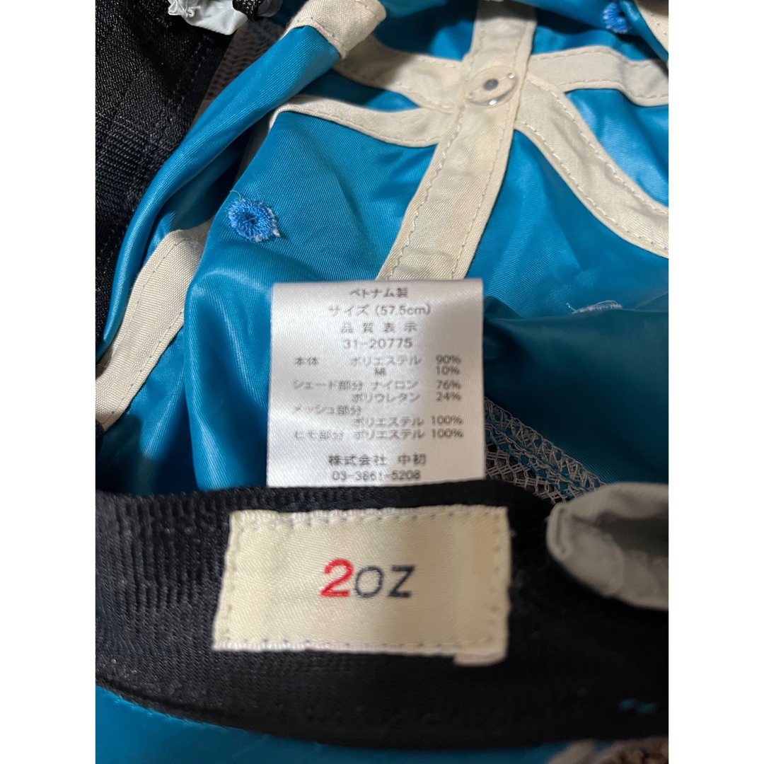 キャップ　ブルー　ランニング　スポーツ　日よけ　日焼け対策 レディースの帽子(キャップ)の商品写真