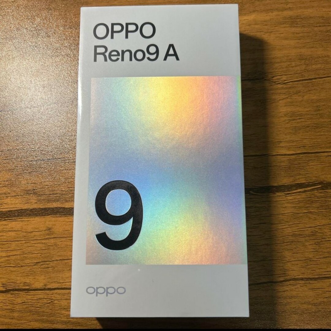 新品未開封oppo Reno 9aナイトブラック　シムフリー