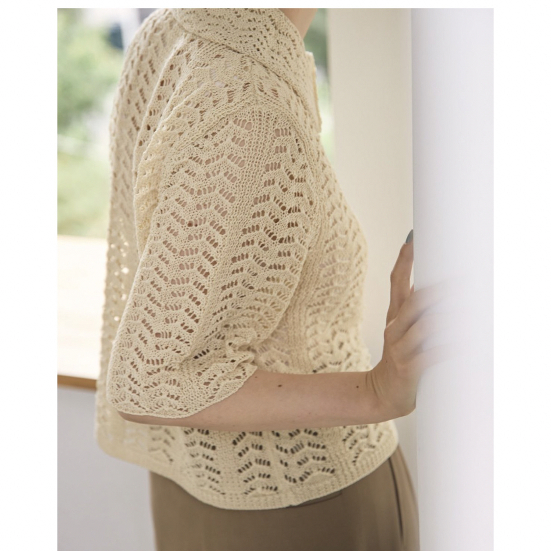 TODAYFUL - todayful Lace knit shirts レースニットシャツの通販 by TODAYFUL - todayful Lace knit shirts レースニットシャツの通販 by