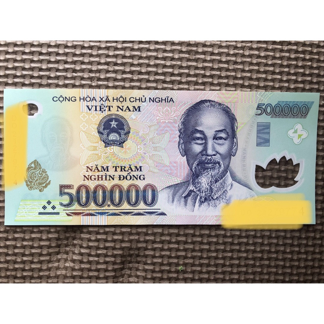 ベトナム紙幣 ベトナムドン 50万(1枚) 世界の紙幣 www.krzysztofbialy.com