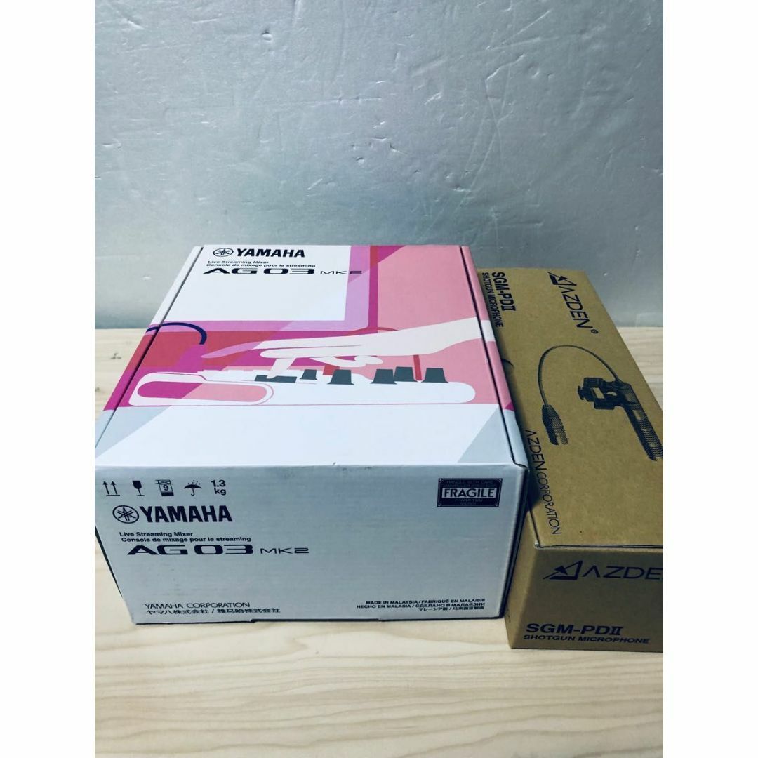 【美品】YAMAHA AG03MK2＋マイクセット