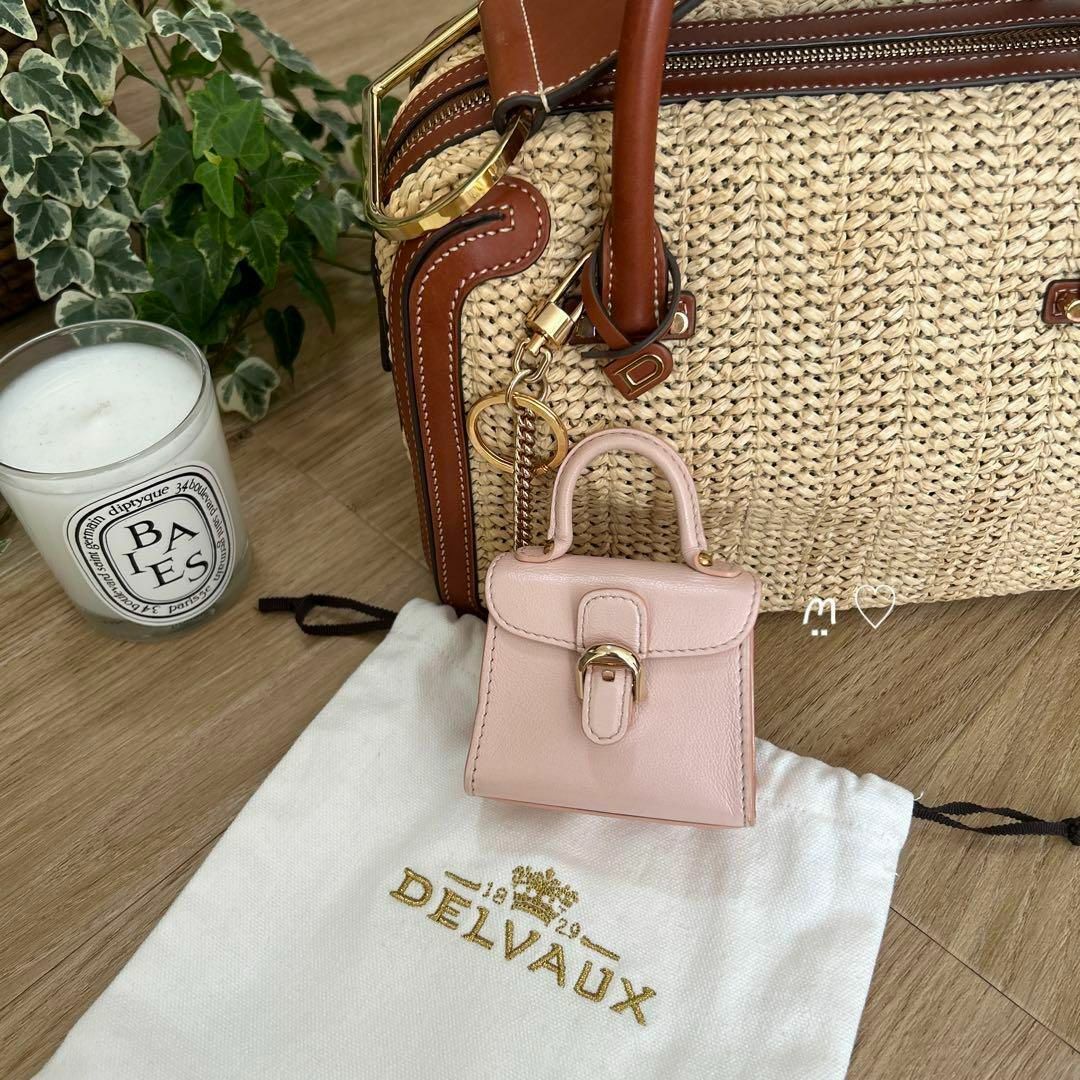 DELVAUX　デルヴォー　ブリヨンバッグチャーム　キーチェーン　ミニバッグ