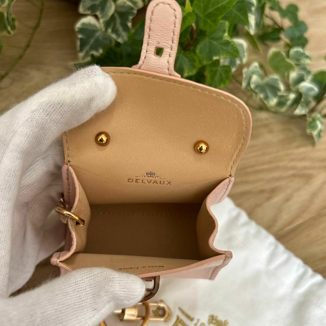 DELVAUX デルヴォー ブリヨンバッグチャーム キーチェーン ミニバッグ