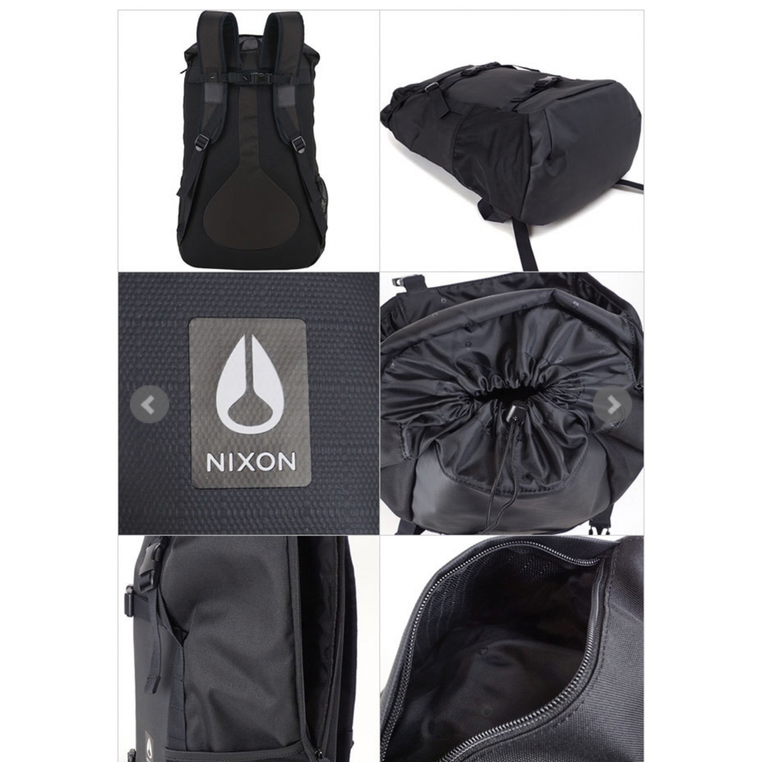 NIXON(ニクソン)のNIXONニクソン ランドロック3 35L リュック ブラック メンズのバッグ(バッグパック/リュック)の商品写真