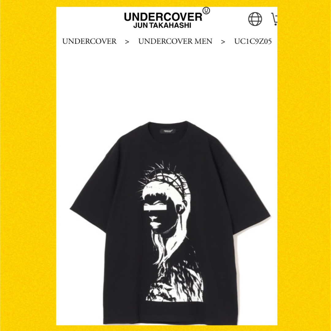 UNDERCOVER(アンダーカバー)の4 新品 アンダーカバー 限定 tシャツ パーカー スニーカー デニム bag メンズのトップス(Tシャツ/カットソー(半袖/袖なし))の商品写真