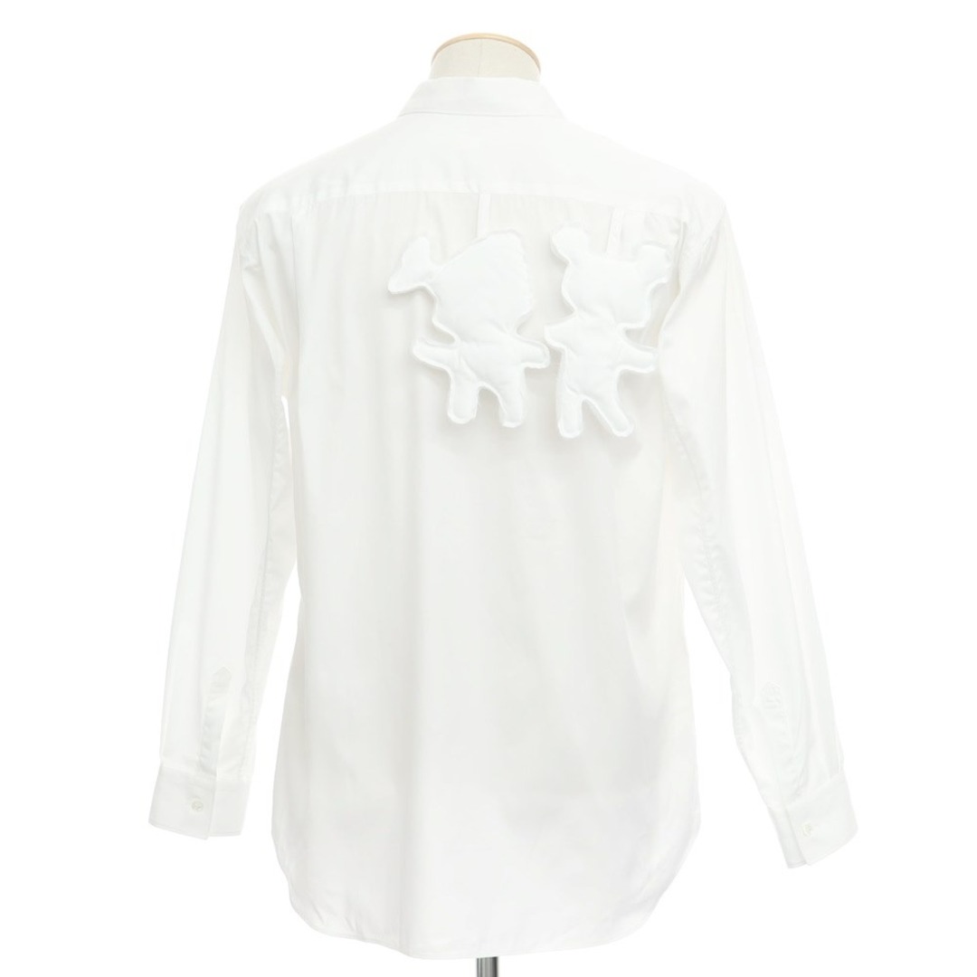 コムデギャルソンシャツ COMME des GARCONS SHIRT 2022年秋冬 コットン 長袖 カジュアルシャツ ホワイト【サイズS】【メンズ】 2