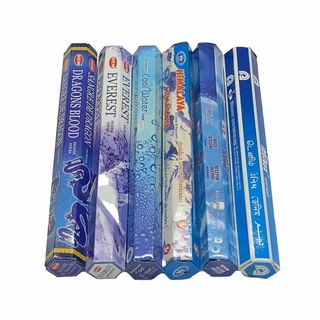 インド お香 ブルードラゴン アソート 6種類(お香/香炉)