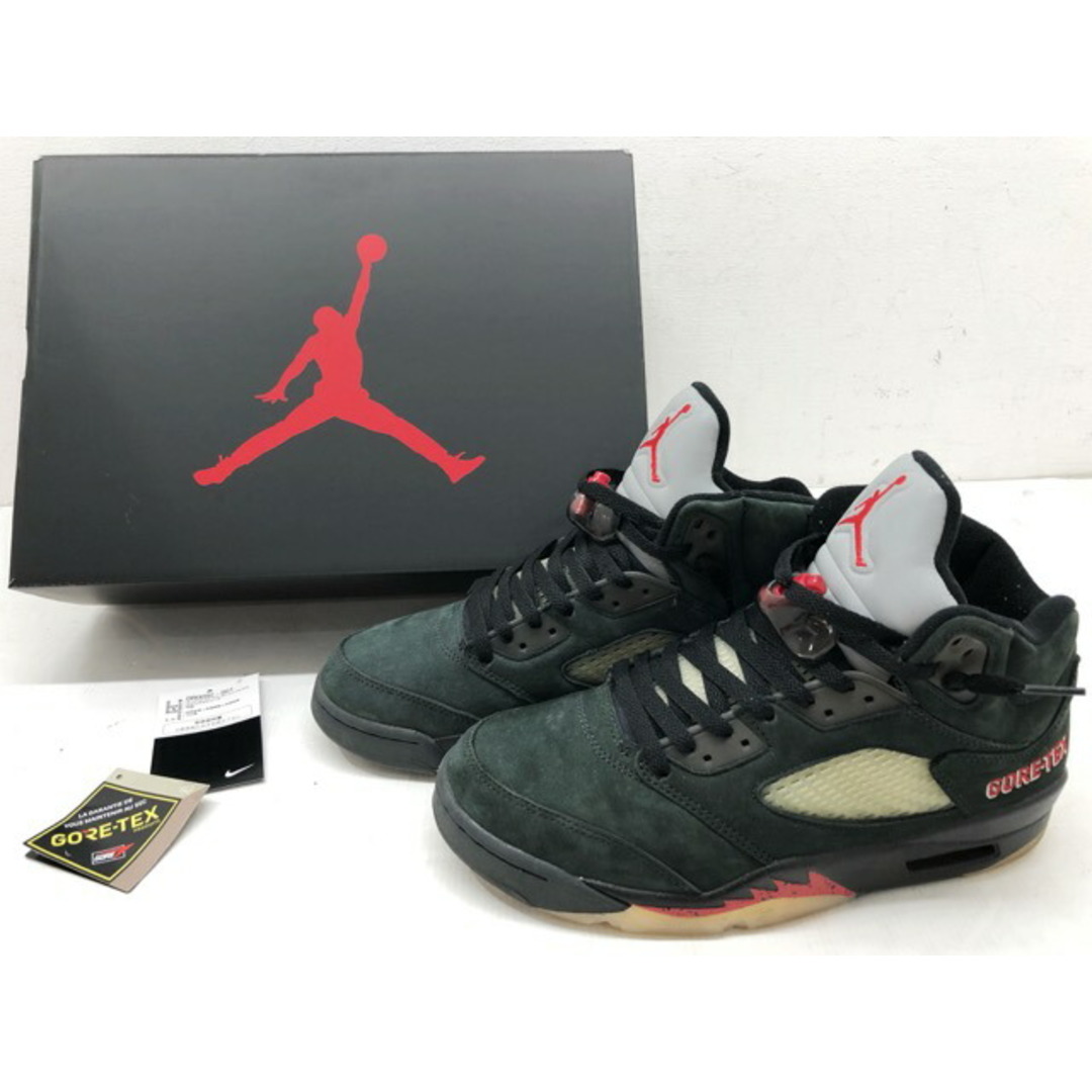 NIKE(ナイキ) WMNS AIR JORDAN 5 RETRO GTX ウィメンズ エア ジョーダン 5 レトロ ゴアテックス /  DR0092-001 27.0cm 【中古】【007】 | フリマアプリ ラクマ