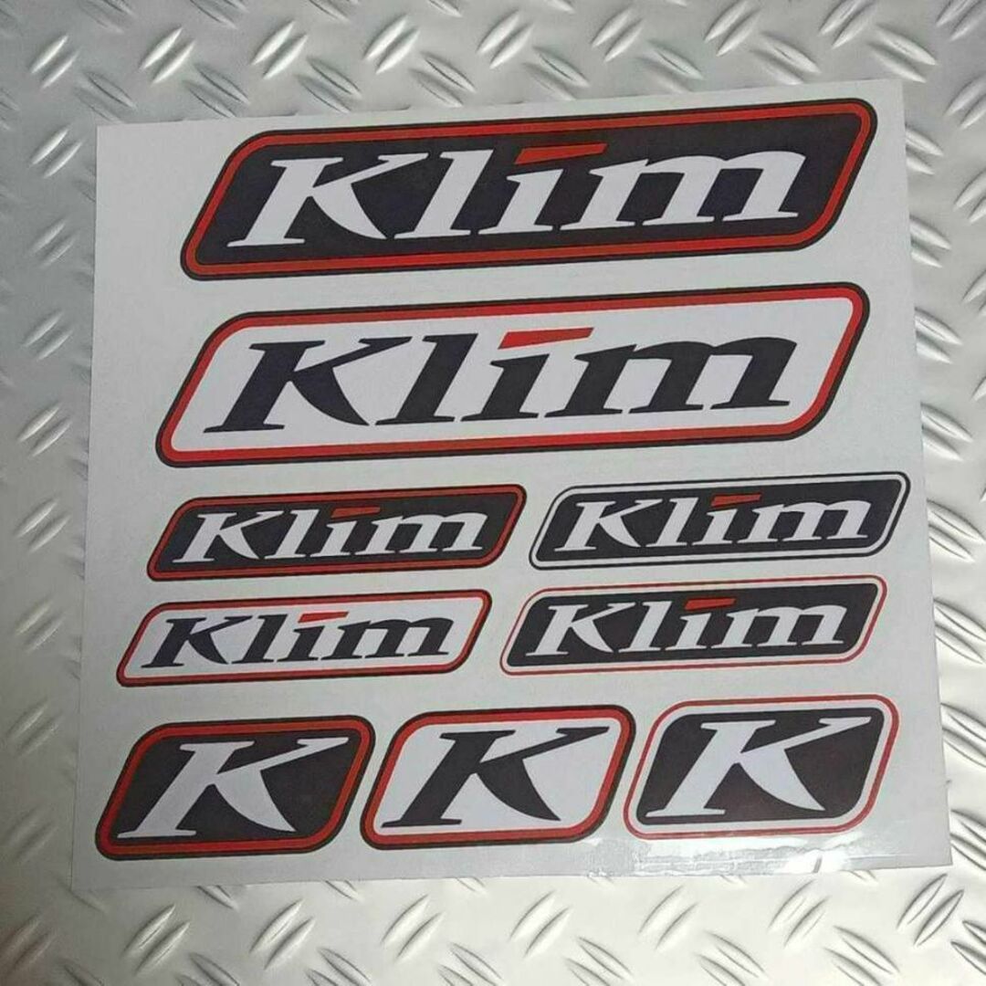 KLIM クライム モトクロス エンデューロ ステッカーデカール FOXガエルネ 自動車/バイクのバイク(モトクロス用品)の商品写真