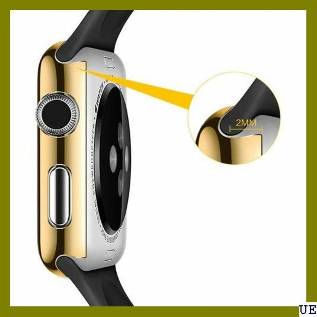 ７ X-super X-super Apple Watch ゴールド 1712 スマホ/家電/カメラのスマホアクセサリー(モバイルケース/カバー)の商品写真