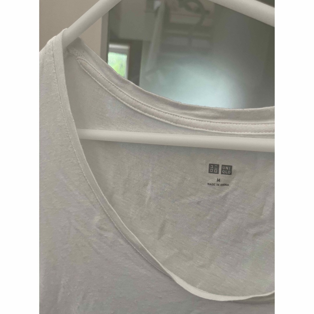 UNIQLO(ユニクロ)のUNIQLO シンプルTシャツ レディースのトップス(Tシャツ(半袖/袖なし))の商品写真