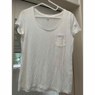 ユニクロ(UNIQLO)のUNIQLO シンプルTシャツ(Tシャツ(半袖/袖なし))