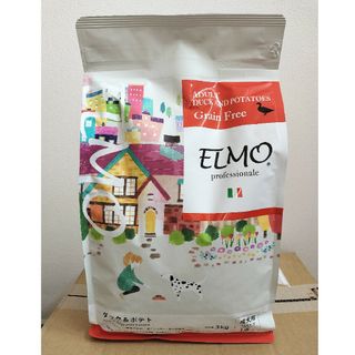 エルモ　ダック&ポテト　ドッグフード　グレインフリー　成犬用　3kg ELMO(ペットフード)