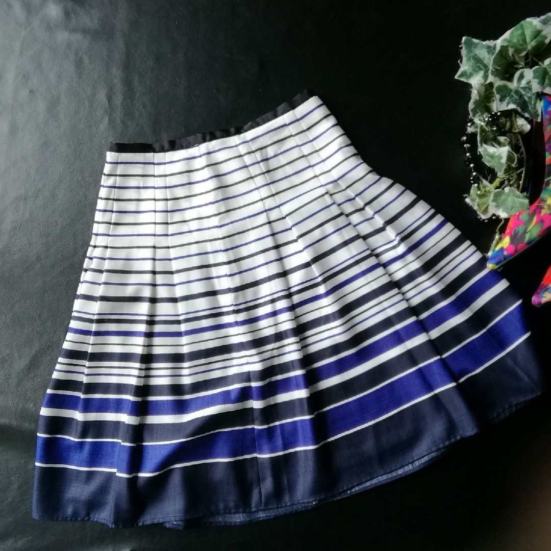ANNA LUNA(アンナルナ)のエフリード♡ANNALUNA♡日本製 ボーダースカート レディースのスカート(ひざ丈スカート)の商品写真