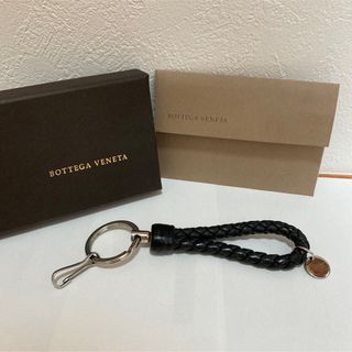 ボッテガヴェネタ(Bottega Veneta)の正規品☆ボッテガ・ヴェネタ BOTTEGA VENETA キーリング　レザー(キーホルダー)