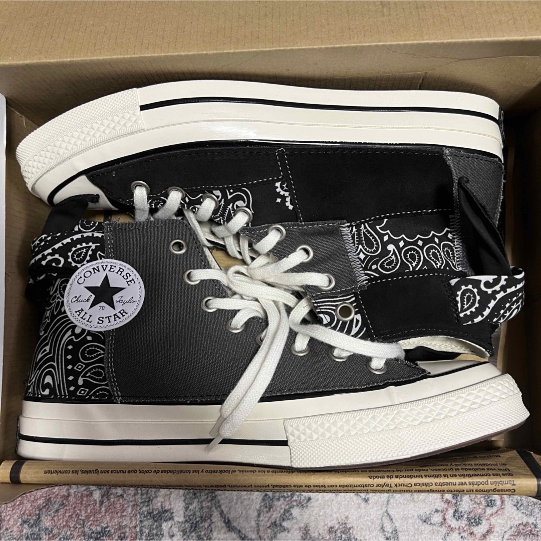 Chuck taylor CT70 Paisley patch work