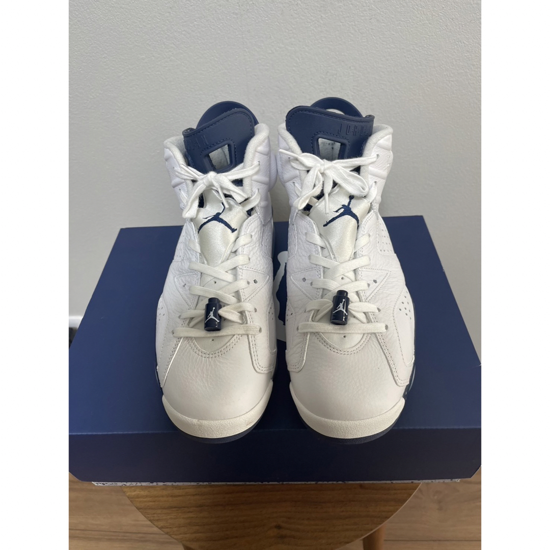 Jordan Brand（NIKE）(ジョーダン)のNIKE ナイキ Jordan 6 レトロ ミッドナイト ネイビーホワイト メンズの靴/シューズ(スニーカー)の商品写真