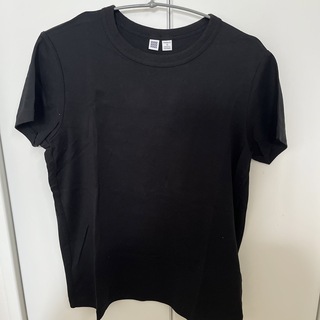 ユニクロ(UNIQLO)の黒Tシャツ(Tシャツ(半袖/袖なし))