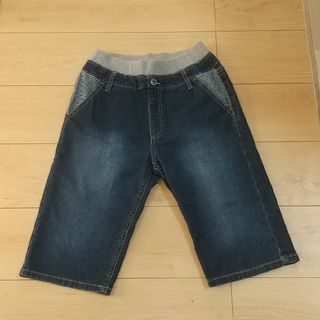 マックハウス(Mac-House)のデニム ハーフパンツ 短パン 160 NAVY(パンツ/スパッツ)