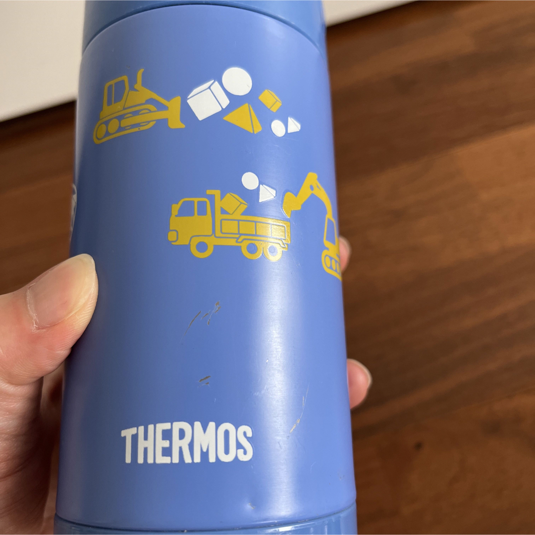 THERMOS(サーモス)のサーモス  ストローボトル　車　FFI  400ml キッズ/ベビー/マタニティの授乳/お食事用品(水筒)の商品写真