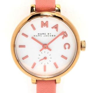 マークバイマークジェイコブス(MARC BY MARC JACOBS)のマークジェイコブス 腕時計 - MBM1355 白(腕時計)