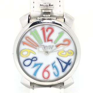 国内正規品 美品 5020 GaGa MILANO ガガミラノ 時計 マヌアーレ40