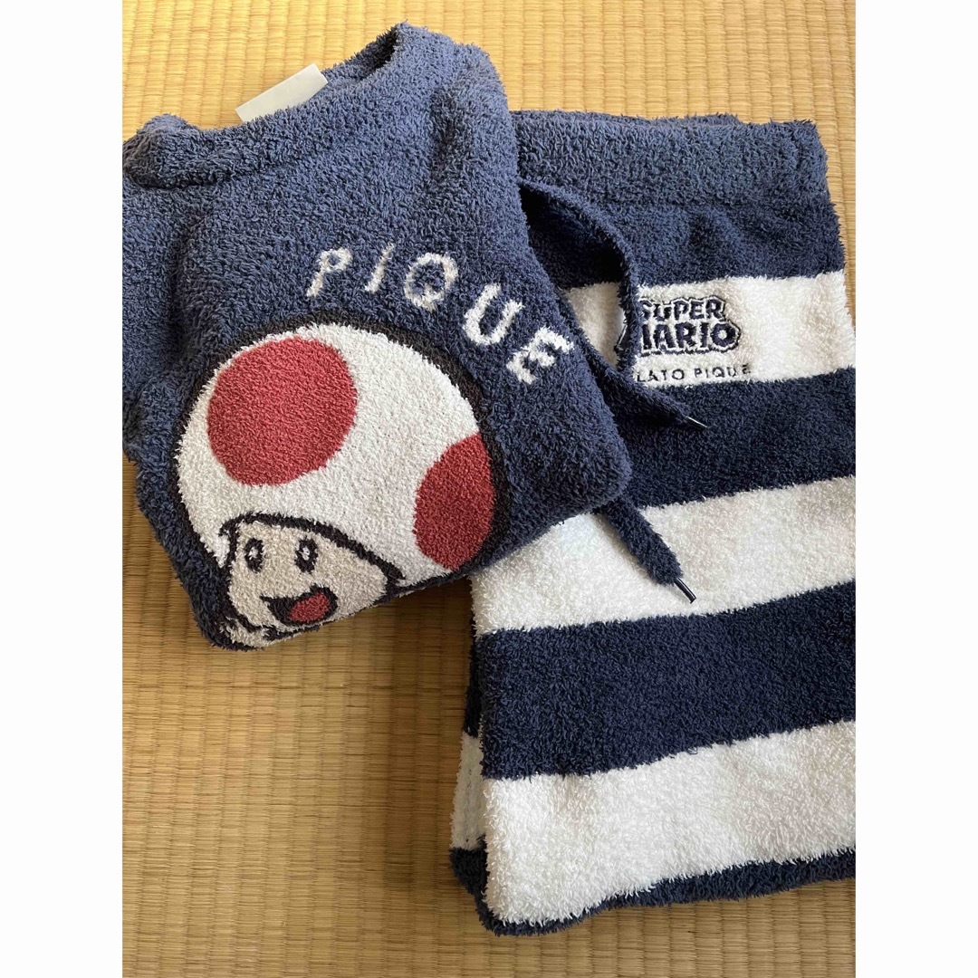 ジェラートピケ セットアップ スーパーマリオ コラボ キノピオ 売り