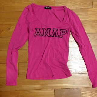 アナップ(ANAP)のANAP ロングティーシャツ(Tシャツ(長袖/七分))