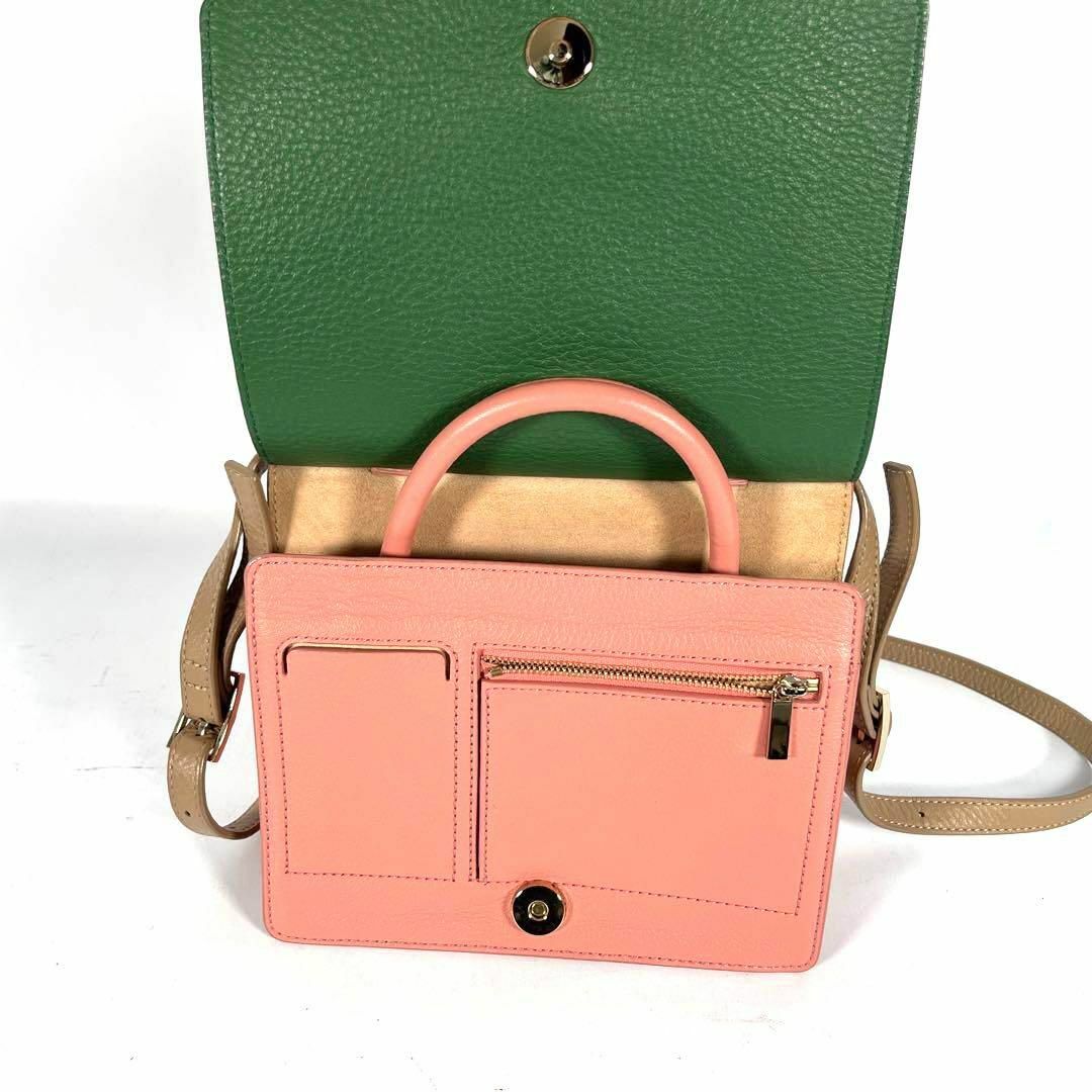 人気色 極美品✨ OAD New York カラーパネルバッグ ショルダーバッグ