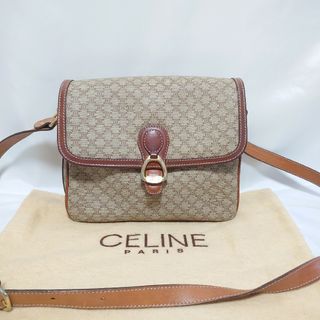 celine - 美品 CELINE マカダム柄 ショルダーバッグ ポーチの通販 by