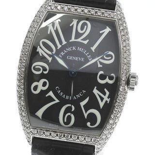 フランクミュラー(FRANCK MULLER)のフランクミュラー FRANCK MULLER 6850 カサブランカ アフターダイヤベゼル 自動巻き メンズ _754811(腕時計(アナログ))