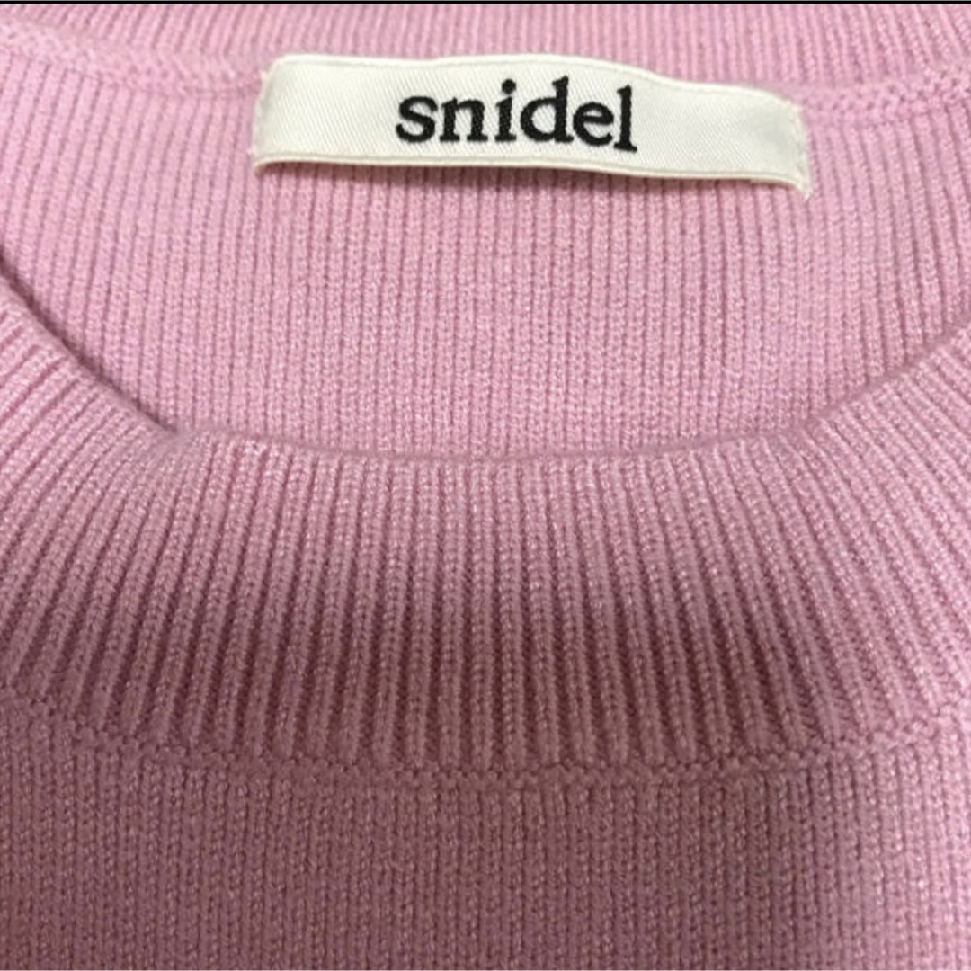 SNIDEL(スナイデル)の最終価格🍒まもなく削除🍒新品タグ付き✨SNIDEL  ワンピース レディースのワンピース(ひざ丈ワンピース)の商品写真