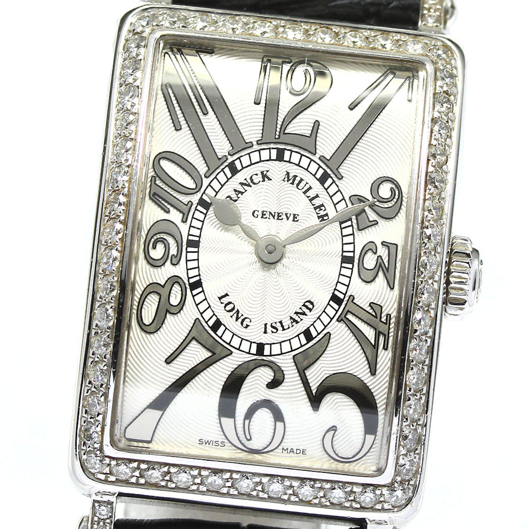 FRANCK MULLER(フランクミュラー)のフランクミュラー FRANCK MULLER 902QZRELD1R ロングアイランド ダイヤベゼル クォーツ レディース _758473 レディースのファッション小物(腕時計)の商品写真