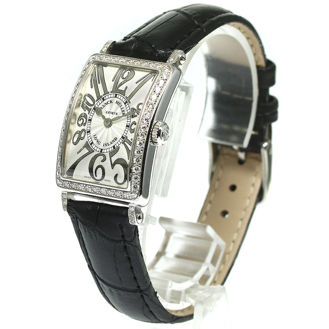 FRANCK MULLER(フランクミュラー)のフランクミュラー FRANCK MULLER 902QZRELD1R ロングアイランド ダイヤベゼル クォーツ レディース _758473 レディースのファッション小物(腕時計)の商品写真