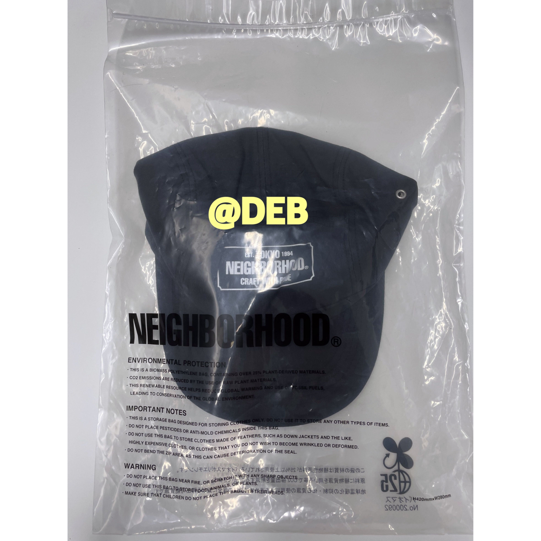 NEIGHBORHOOD 2023SS MIL JET CAP BLACK