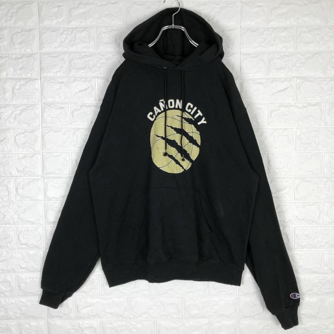 Champion - チャンピオン ホンジュラス製 デカロゴパーカー ゆるだぼ